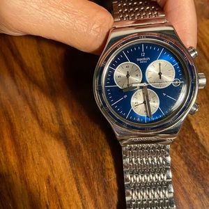 Swatch | Accessories | Swatch Irony Stainless Steel Sr9365w | Poshmark
